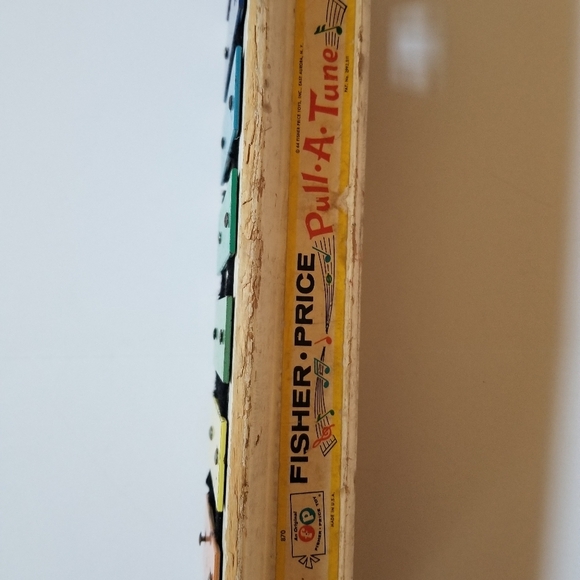 Vintage Fisher Price Pull a Tune Toy Piano - Picture 3 of 5